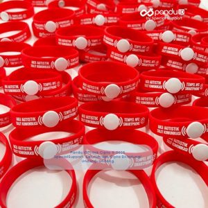 PanduID Gelang Identitas Emergency ID Aku Autistik Sulit Komunikasi Size S, M, L by SpecialSupport